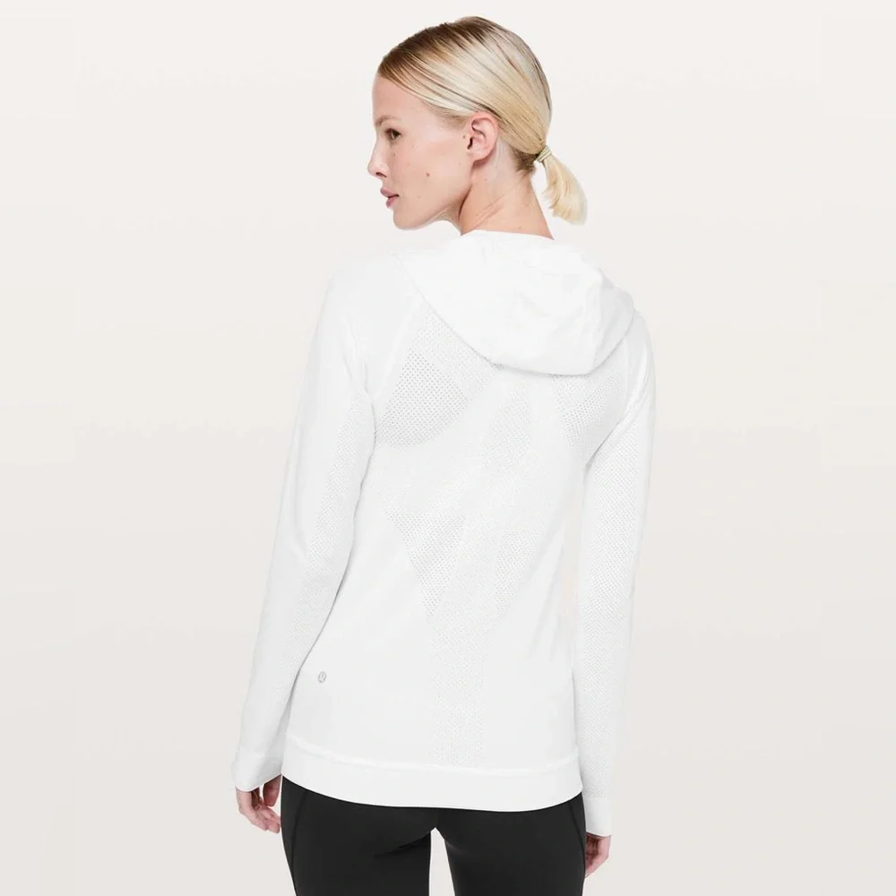 Lululemon Ventilate Jacket White Sz 10